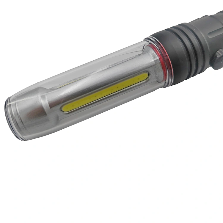 3 in 1 Multi-Functional Aluminum COB LED Rechargeable Flashlight