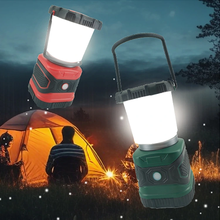 LED Rechargeable Handle Hook Camping Lamp