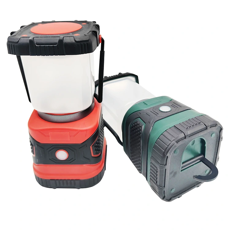 LED রিচার্জেবল হ্যান্ডেল হুক ক্যাম্পিং ল্যাম্প